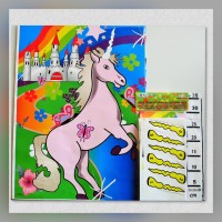 Stick the Horn to the Unicorn. Party Game