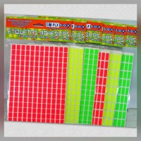 Fluorescent Adhesive Labels