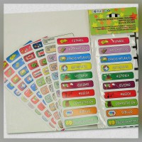 High School Subjects Stickers