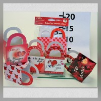 Bag with handle small Heart Valentine's Day 6s